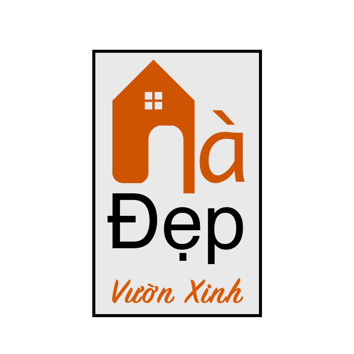 Nha Dep Vuon Xinh Vn Logo